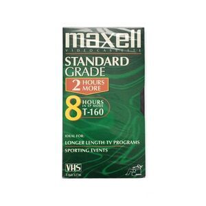 🆕Maxell Standard Grade T 160 Blank VHS Recording Tape